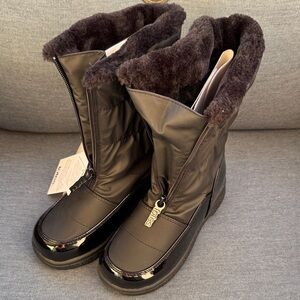 Totes Kids Billy Waterproof Winter Boots - Black Size 13M